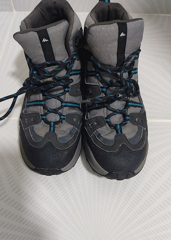 Gri Erkek Decathlon Bağcıklı Botlar - Görsel 6