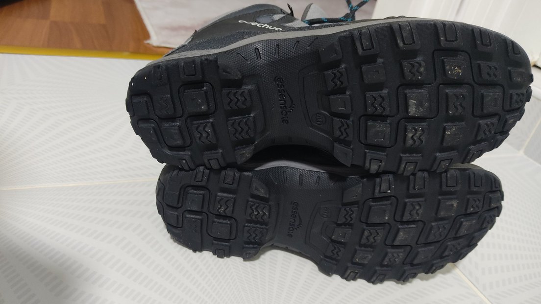 Gri Erkek Decathlon Bağcıklı Botlar - Görsel 3