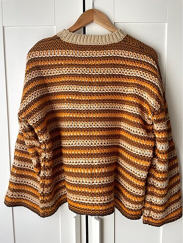 s Beden turuncu Renk Ipekyol oversize triko hirka
