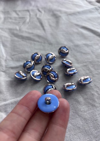 Mavi düğme - Görsel 2