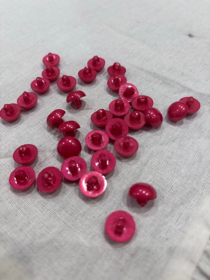 Pembe düğme - Görsel 3