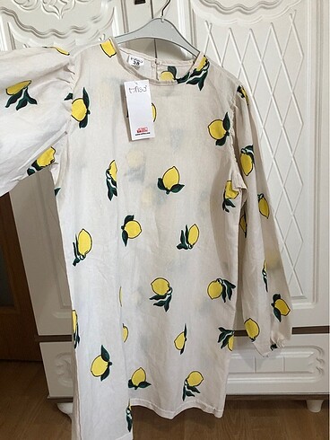 38 Beden Limonlu tunik