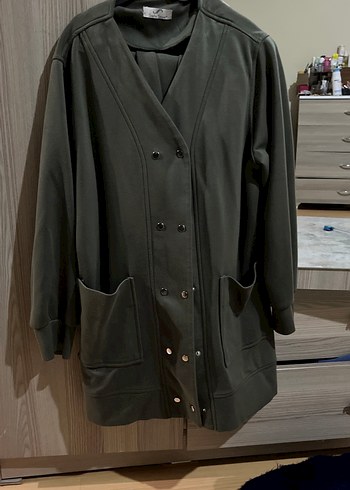 Düğmeli rahat  Kesim Kadın Takım Elbise - Görsel 2