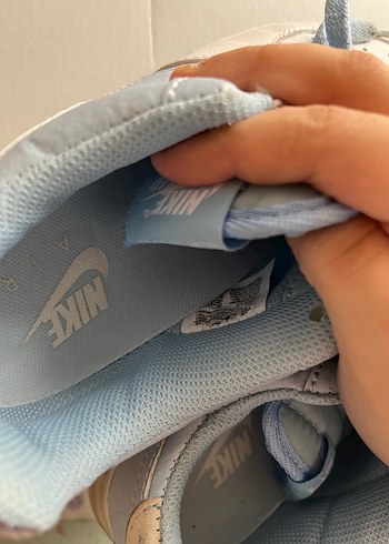 Nike Beyaz Bağcıklı Platform Topuklu Kadın Spor Ayakkabı - Görsel 5