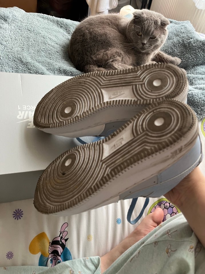 Nike Beyaz Bağcıklı Platform Topuklu Kadın Spor Ayakkabı - Görsel 3