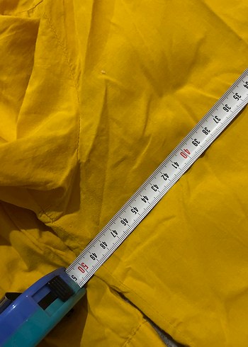 Sarı Kadın Keten Gömlek Tunik - Görsel 6