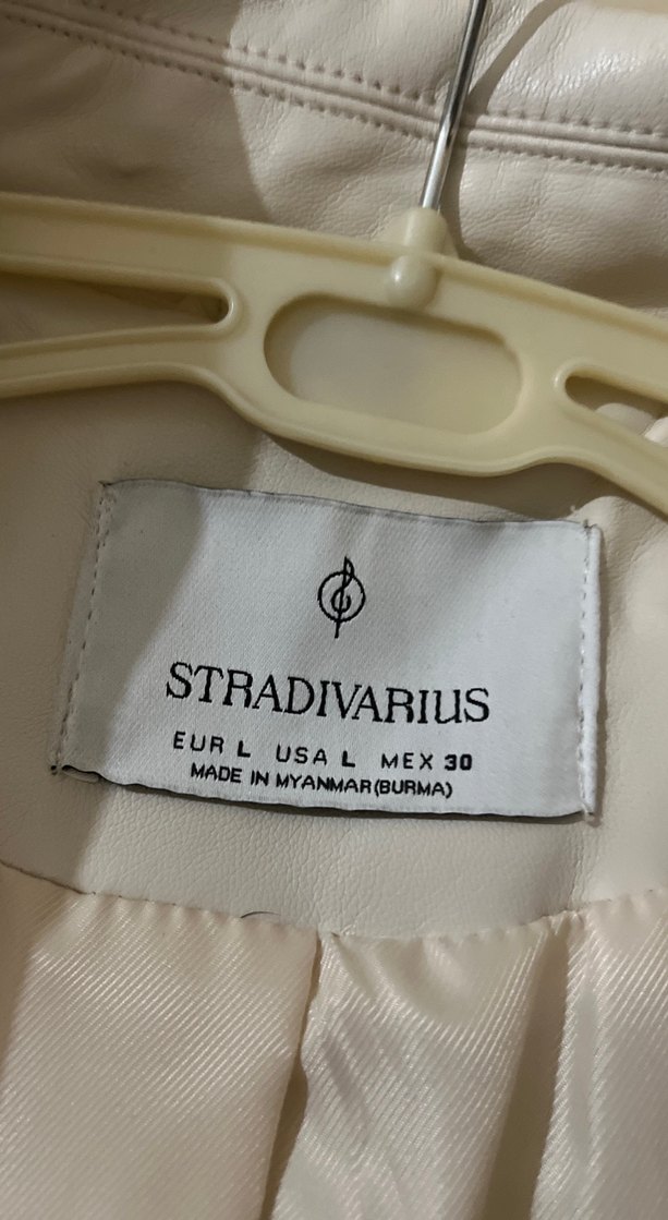 Bej Kadın Uzun Boy Trençkot deri - Görsel 4