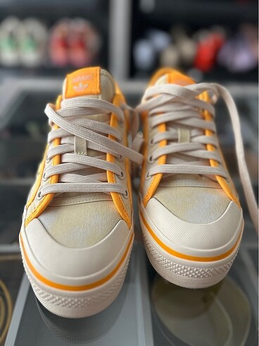 Adidas Nizza Platform Renkli Spor Keten