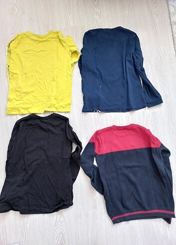 Defacto #11-22 ve 12-13 yaş erkek çocuk payeli sweathshirt 