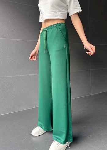 Bej Rahat Kesim Kadın Eşofman Altı - Görsel 4