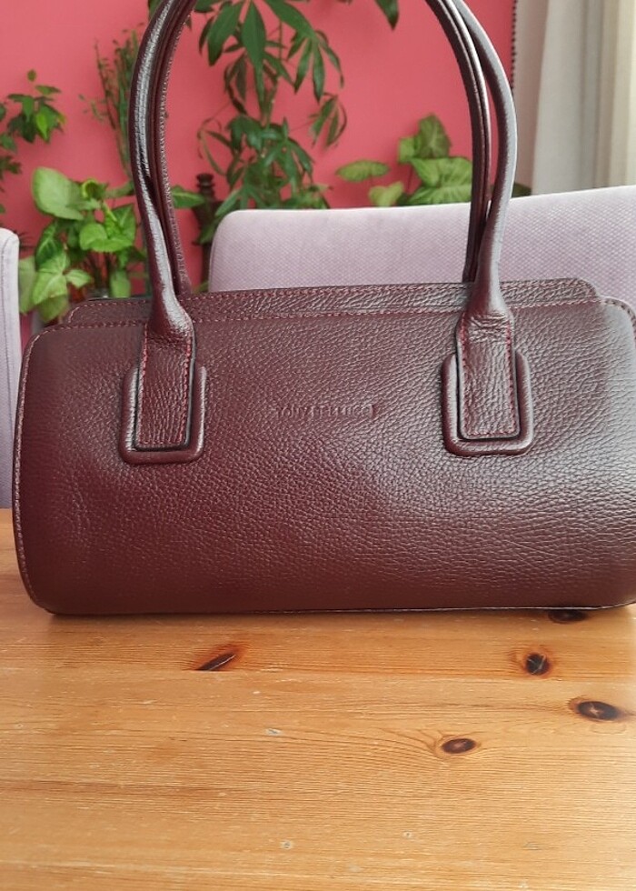 Sıfır tony belluci gerçek deri çanta - Görsel 2
