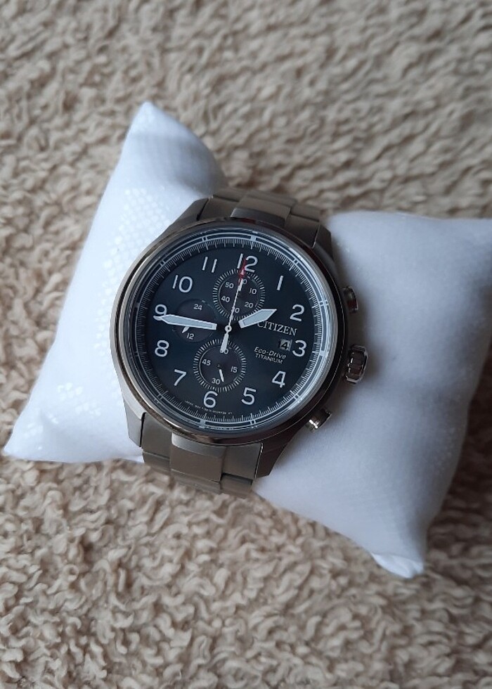 Citizen Titanyum sayılı kullanıldı sıfır gibi - Görsel 2