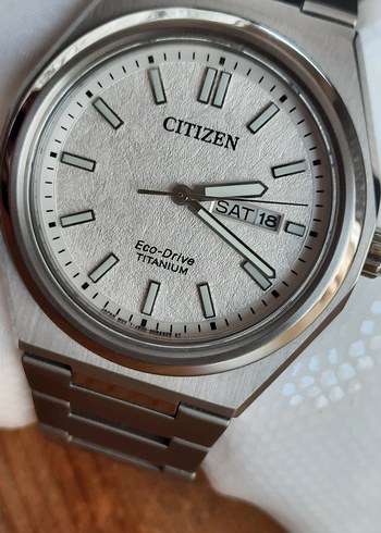 Citizen Eco-Drive Titanyum Erkek Saati - Görsel 8