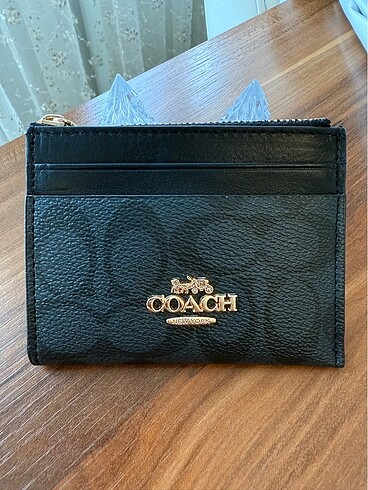 COACH SİYAH KARTLIK