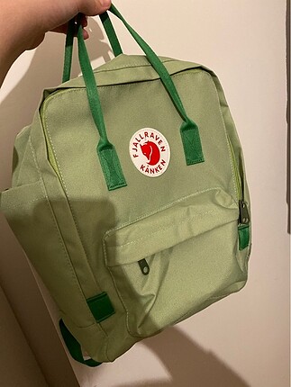 Kanken model fıstık yeşili çanta