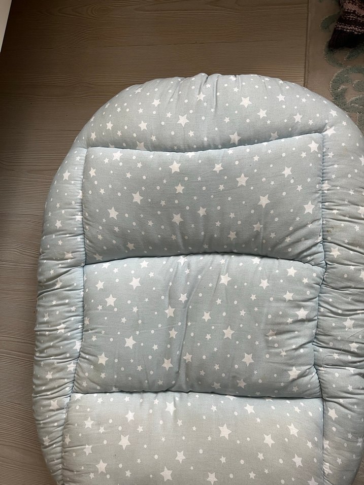 Gri Baby Nest Bebek Uyku Yatağı - Görsel 3