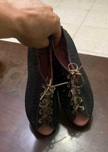 Diğer Siyah Bağcıklı Stiletto babaya