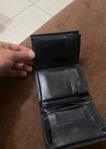 Siyah Minimalist Erkek Cüzdan - Görsel 4