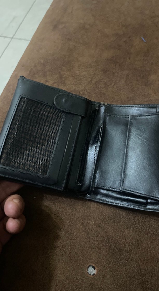 Siyah Minimalist Erkek Cüzdan - Görsel 3