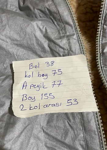 Gri Kadın Kışlık  kar tulumu - Görsel 3