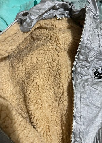 Gri Kadın Kışlık  kar tulumu - Görsel 2