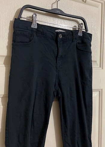 Koton Siyah Dar Kesim Denim Kot