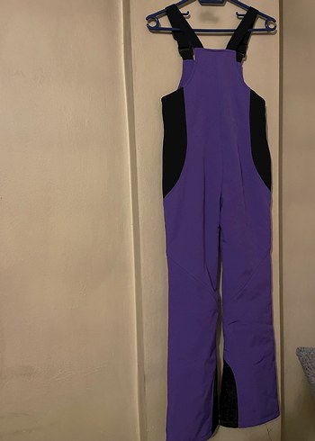 Mor Fermuarlı kız çocuk Kayak Pantolonu - Görsel 2