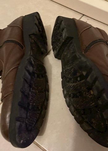 Kahverengi Deri Erkek Bot - Görsel 3