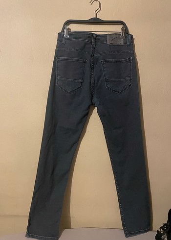 Erkek Gri Denim Regular Fit Jean - Görsel 2
