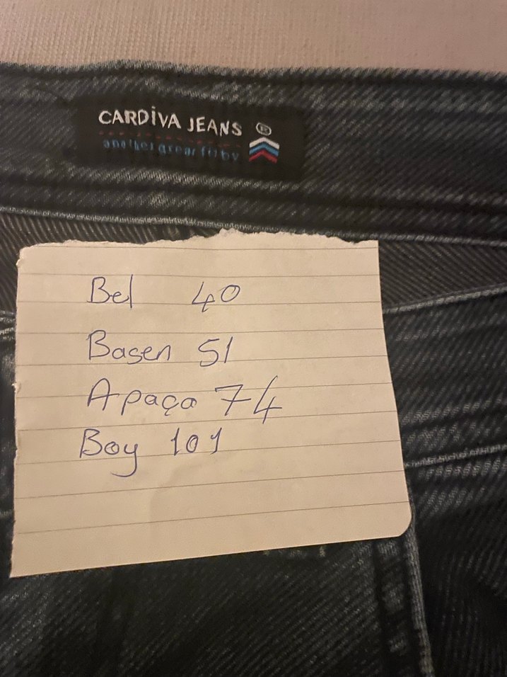 Erkek Gri Denim Regular Fit Jean - Görsel 3