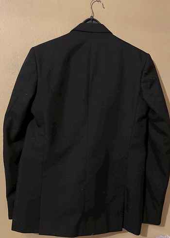 Düğmeli Siyah    BayanTakım Ceketi blezır - Görsel 2