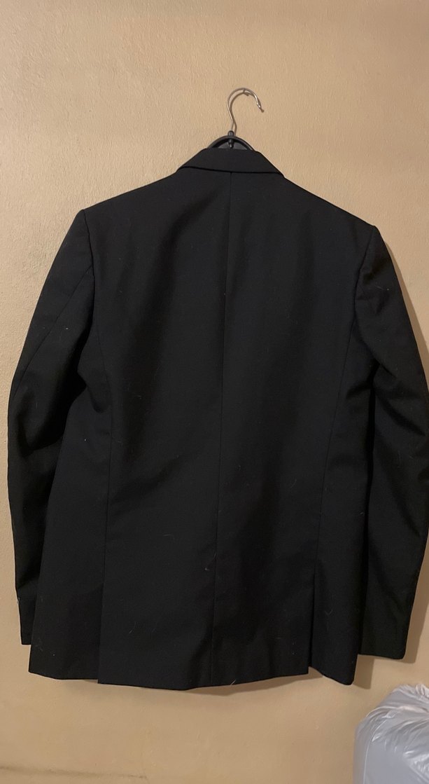 Düğmeli Siyah    BayanTakım Ceketi blezır - Görsel 2