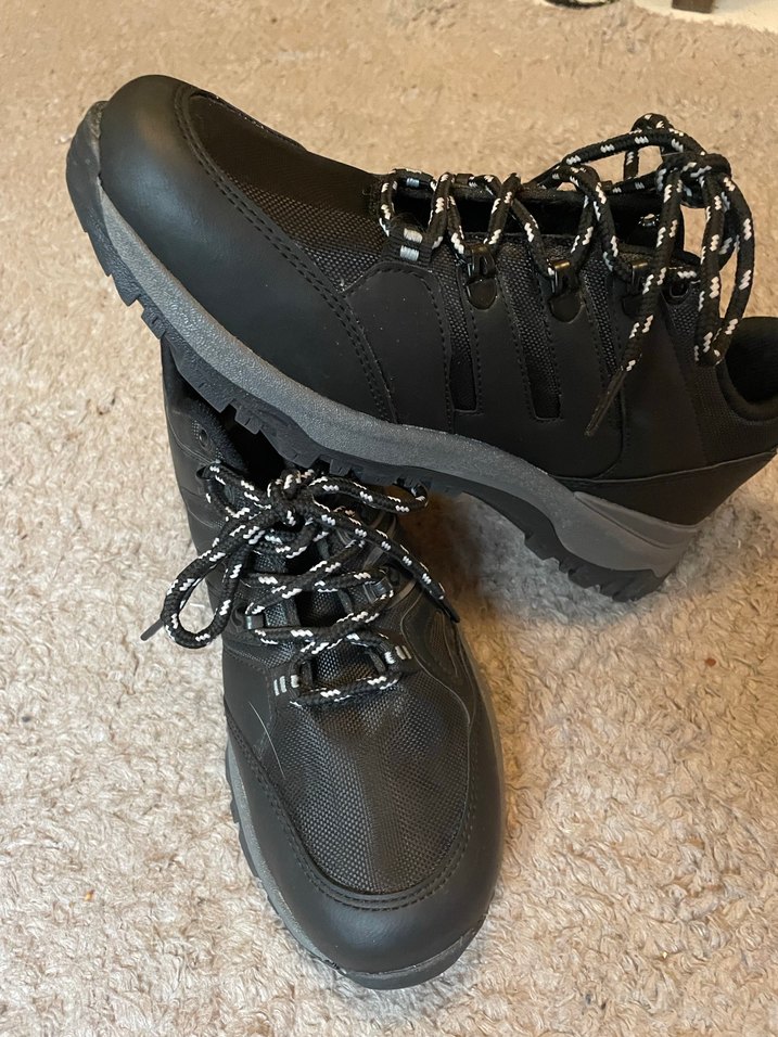 Siyah Erkek Spor Ayakkabı Bağcıkları - Görsel 2