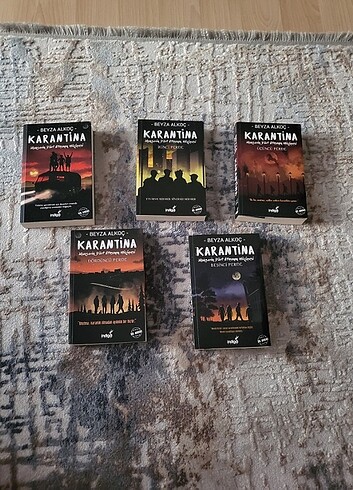 Karantina Beşli (5) Set (CİLTSİZ, TERTEMİZ)