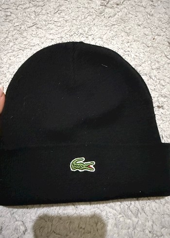 Lacoste Siyah Orgu Kadin Bere