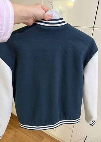 M Baskılı Erkek Çocuk kolej Spor Ceket - Görsel 5