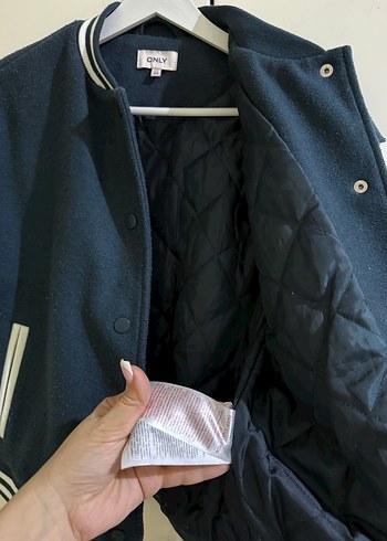 M Baskılı Erkek Çocuk kolej Spor Ceket - Görsel 4