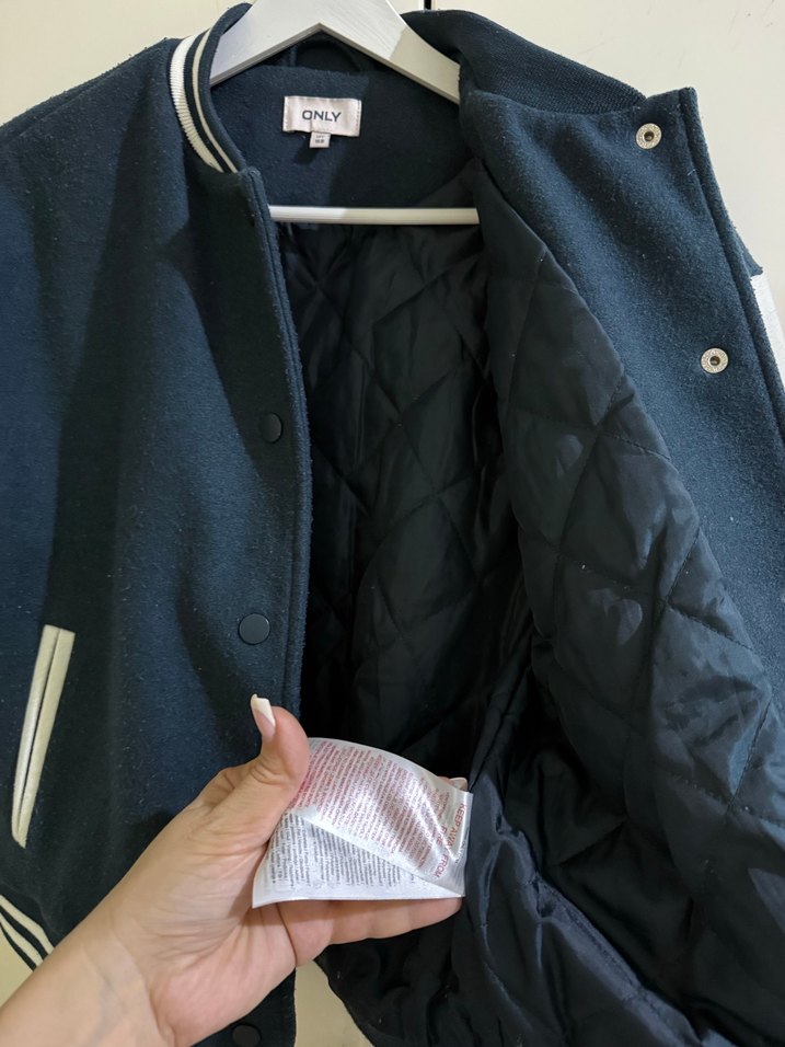 M Baskılı Erkek Çocuk kolej Spor Ceket - Görsel 4