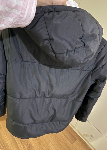 Siyah Kadın Midi Kışlık Mont - Görsel 10