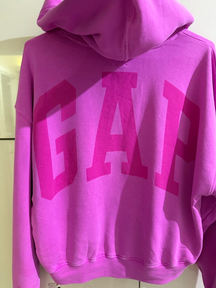 Pembe Kapüşonlu GAP Sweatshirt - Görsel 5