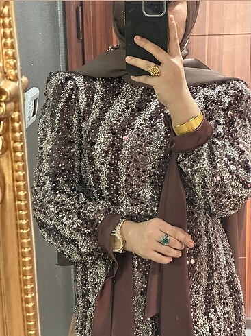 m Beden 38-40 beden taşlı abiye