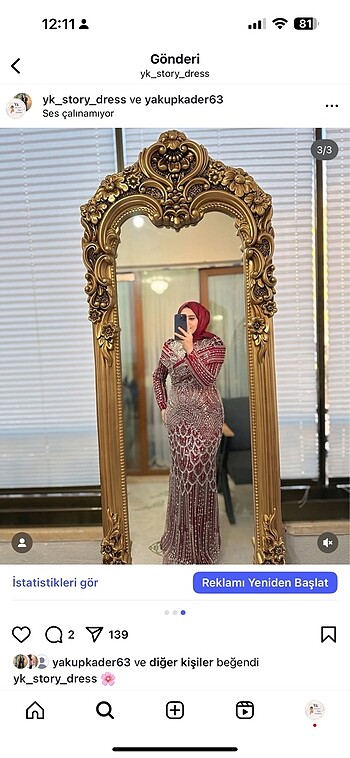 Diğer Bordo özel dikim abiye