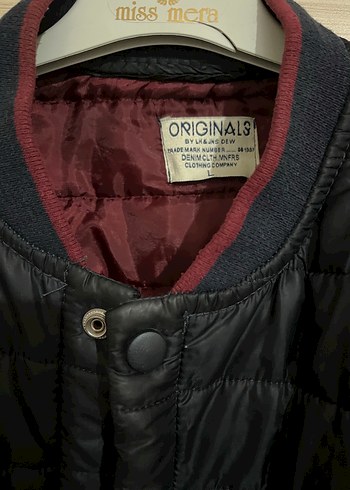 Düğmeli Siyah Erkek Mont - Görsel 2