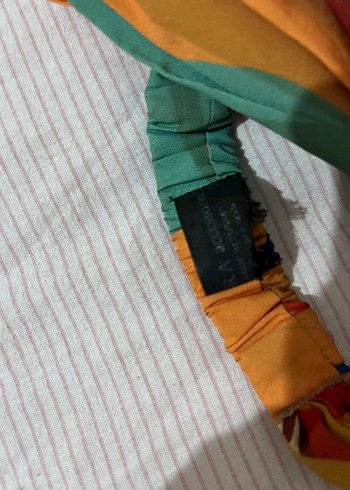 zaraBohem Çok Renkli Elastik Kadın Fular - Görsel 2