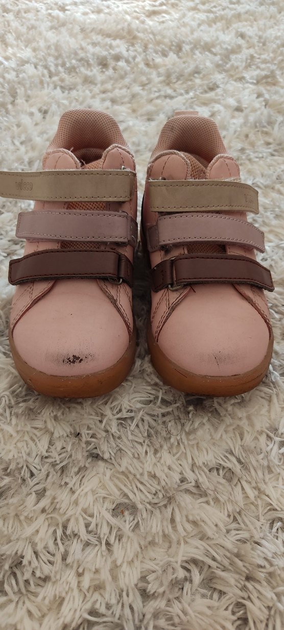 Kız Çocuk Pembe Bağcıksız Spor Ayakkabı - Görsel 3