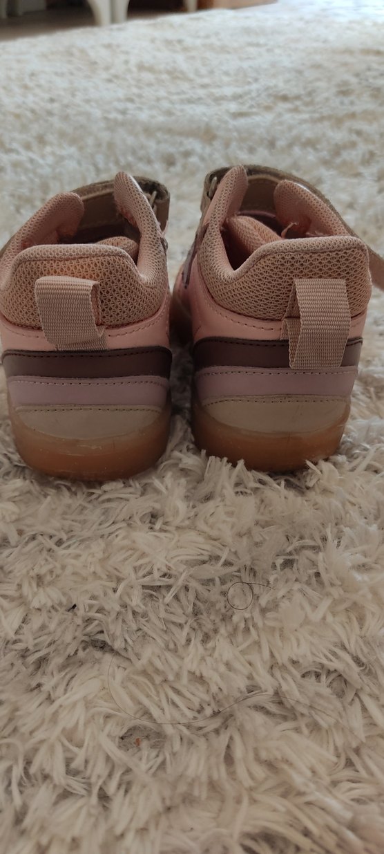 Kız Çocuk Pembe Bağcıksız Spor Ayakkabı - Görsel 4