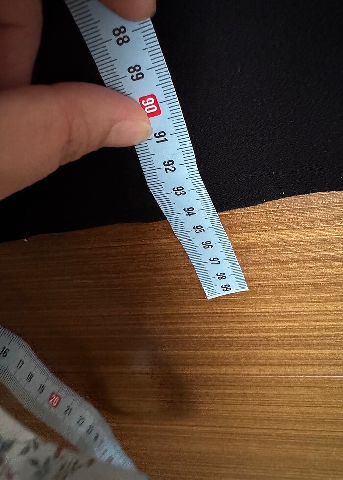 Siyah uzun kol tunik - Görsel 4