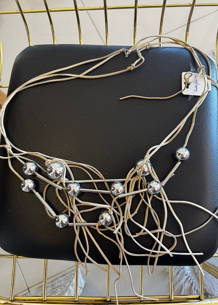 Deri kolye - Görsel 4