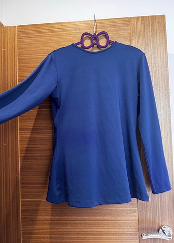 Tam Tesettür Uyumlu 4 Parça Haşema  Mavi/Lacivert - Görsel 3