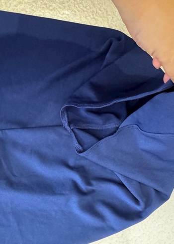 Tam Tesettür Uyumlu 4 Parça Haşema  Mavi/Lacivert - Görsel 10